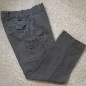 Gray-Olive Dockers Cargo Pants sz 34 x 32